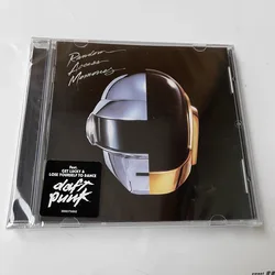 Retro Daft Punk Music CD Random Access Memories Album Cosplay Disc CD Car Walkman Play Songs Party Music Prop Collection Gift