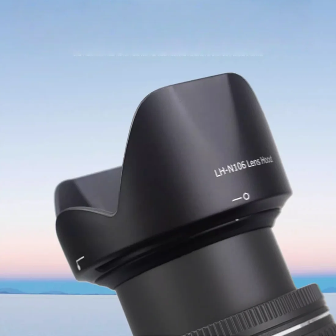 Lens Hood Light Shield Black Sunshade For Nikon AF-P 18-55mm D3300 D5300 D3400 D5600 D3500 Camera Accessories Replace HB-N106