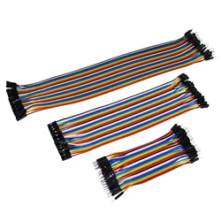 Dupont Line CABLE 10cm 20CM 30 40CM Male to Male Female to Male  Female to Female Jumper Wire Dupont Cable for arduino DIY KIT