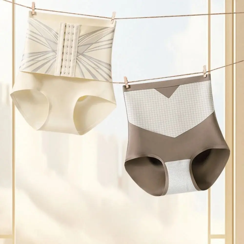 Comfortable High Waist Slimming Shapewear Shapers Waist Trainer Seamless Panties Women Buckle Lingerie Butt Lifting Briefs Women