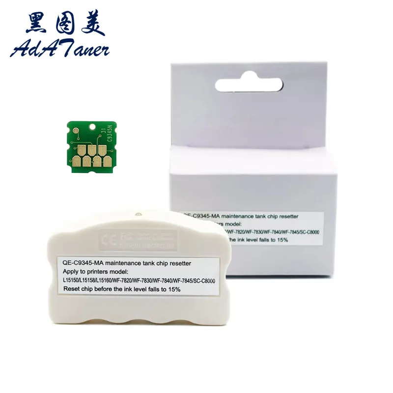 C9345 Maintenance Tank Chip Resetter For Epson ET-8550 ET-8500 ET-16000 L8050 L15158 L15168 L15150 L15160 6558 C8000 C12C93459
