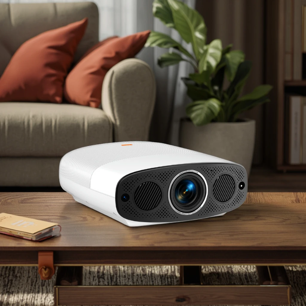 

BYINTEK Arabic Supported Projector 1000 ANSI Lumens A22 Home Theater Projector 1080P 5 Inch LCD Projector