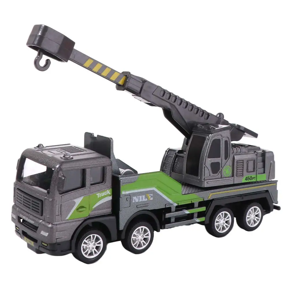 

Литая под давлением модель инженерного автомобиля из сплава, моделирование бульдозера, вилочный погрузчик, кран, обучающий масштаб 1:50, автомобиль, экскаватор, студент