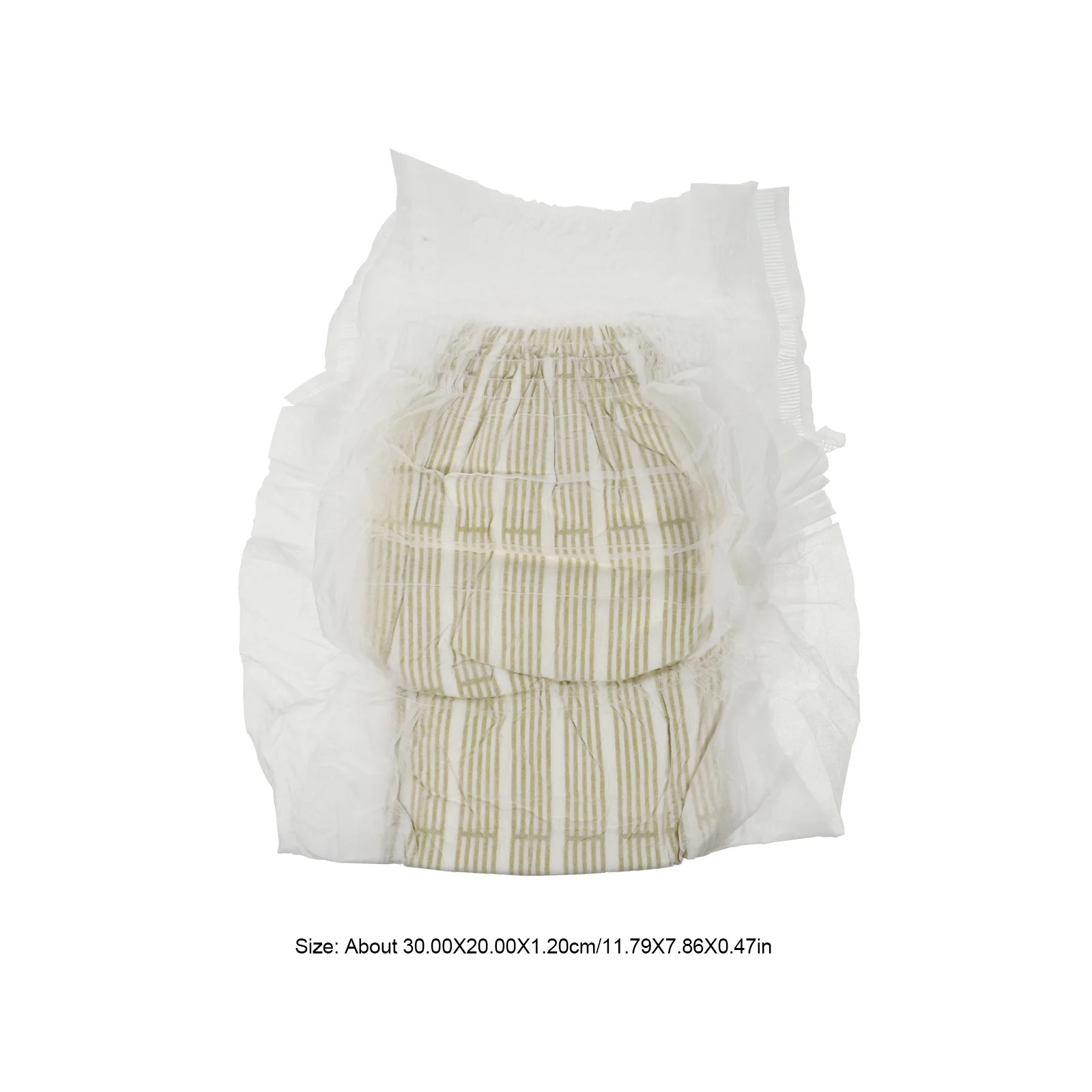 11 Stück Windeln für Erwachsene, Einweg-wasserdichte, atmungsaktive Unterwäsche für die Nacht, schwere Saugfähigkeit, auslaufsicher, verstellbare Passform für Herren