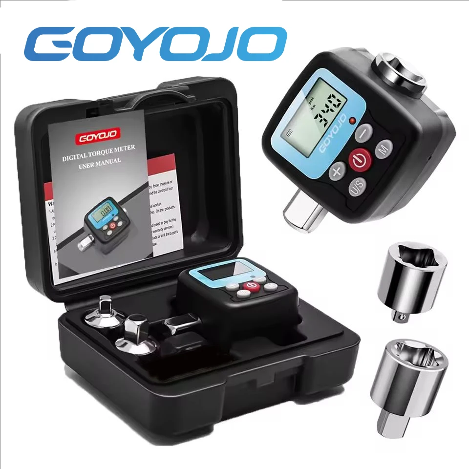 Precision Torque Wrench Adapter Electronic Torque Converter with Digital Display, 1/2