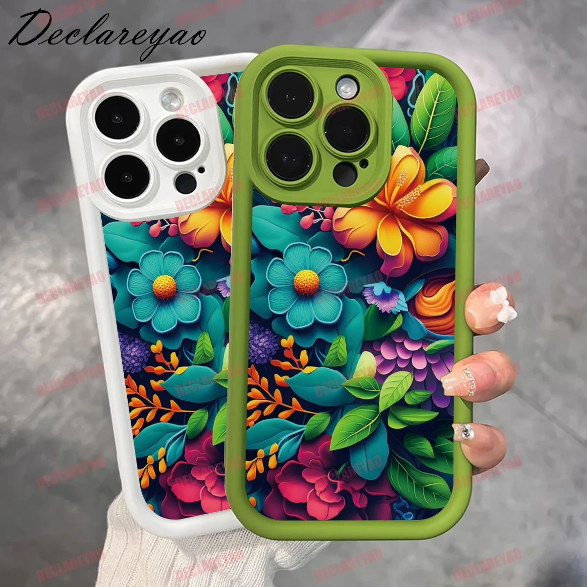 DECLAREYAO ماتي بولي يوريثان لينة خفيفة سليم حالات ل Realme C63 N63 C65 C75 C61 Q5 V25 Narzo 7 60 5 C71 13 14 9 يغطي حالة للصدمات