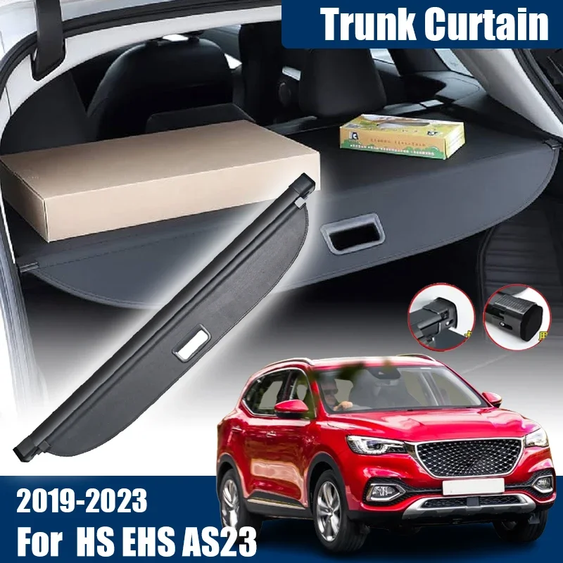 

Trunk Cover Curtain For MGHS MG HS EHS AS23 2019-2023 Anti-peeping Car Cargo Covers Luggage Partition Privacy Shades Accessories