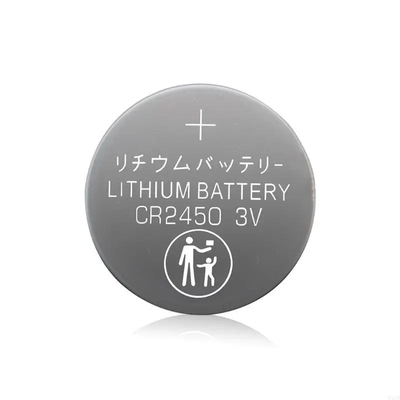 5Pcs DL2450 ECR2450 GPCR2450 3V Lithium Coin Cell Batteries 3V for Watches and Calculators 
