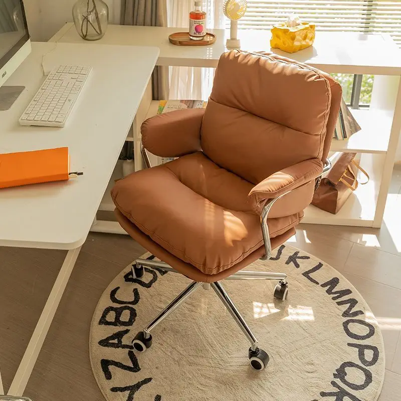 

Girls Bedroom Computer Chair For Home Use Comfortable Sedentary Lift Computer Sofa Chair Desk Chair Office Gaming Backrest Chair