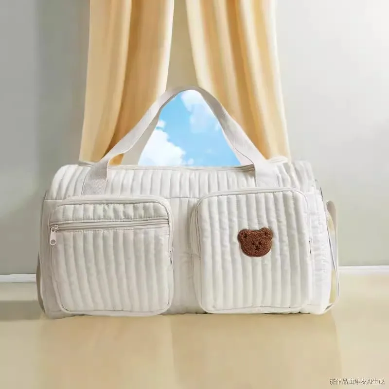 엄마 여행 가방 단거리 경량 대용량 더플 백 핸드백 숄더 백 캐주얼 엄마와 아기 가방
