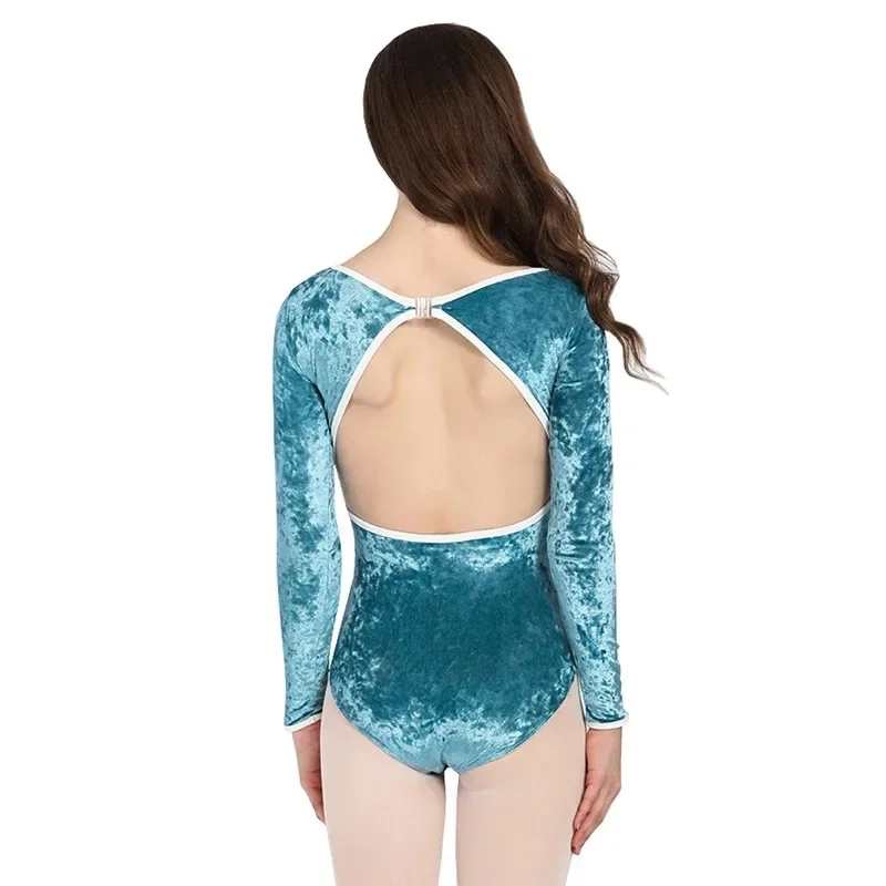 Ballet Dance Leotard Adult 2025 New Design Practice Dancing Custome Women Elegant Gymnastics Ballet Coverall