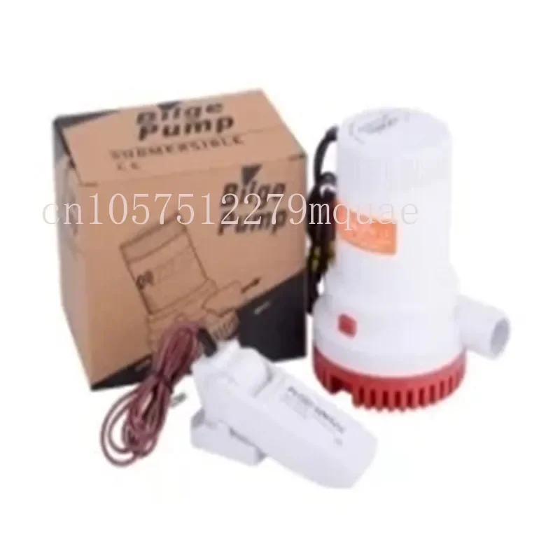 Bilge Submersible Water Pump 12V 24V 3500GPH Set With Switch Boat Motor Houseboat Aquario Filter Accessories