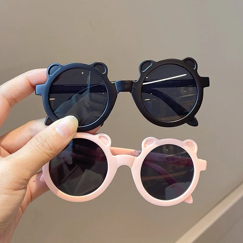 2024 Cartoon Frog Eyewear Multi-color Glasses Cute Comfortable Kid Sunglasses Bright Wear-resistant Children Sun Glasses