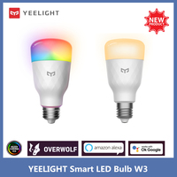 Yeelight Smart LED Bulb W3 color / Dimmable warm white Atmosphere Lamp Light E27 Voice Control For Xiaomi mi home Google Home