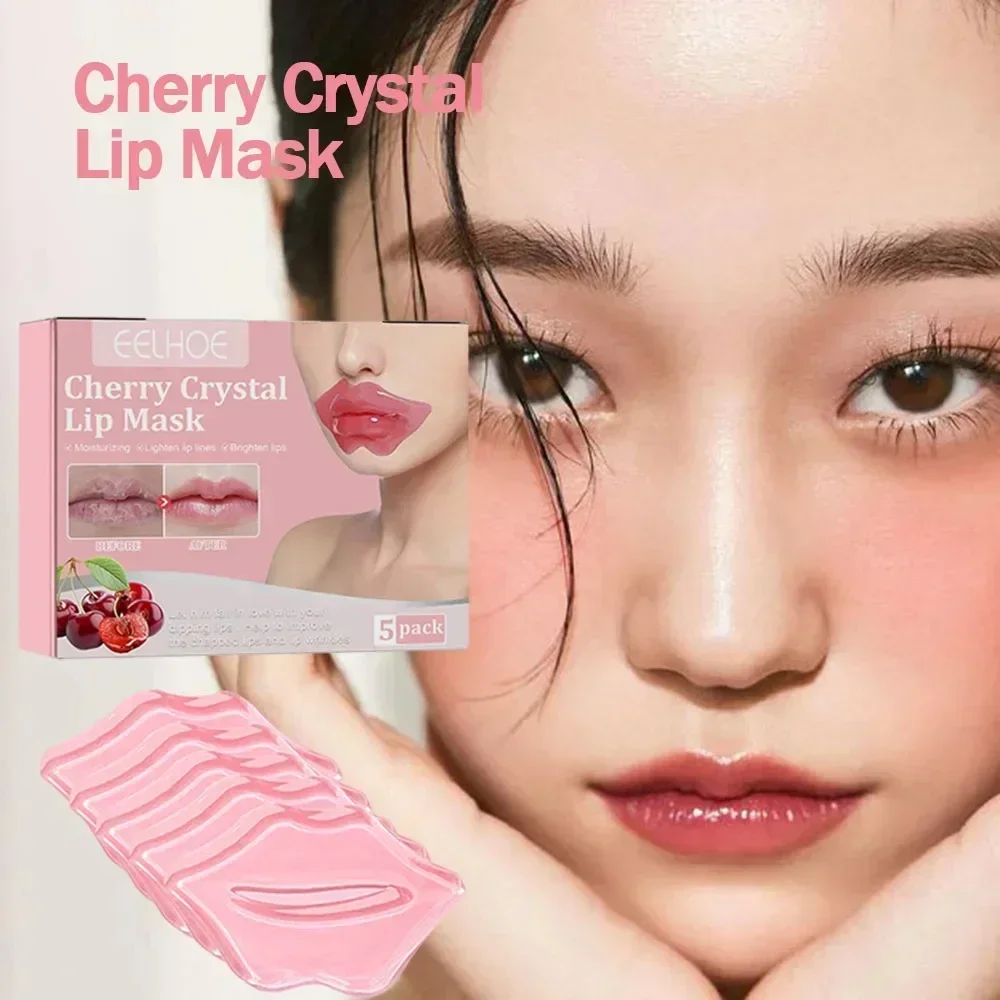 Cherry Crystal Lip Mask Moisturizing Nourishing Lipss Sticks Fade Lips Liner Beauty Lip-Care