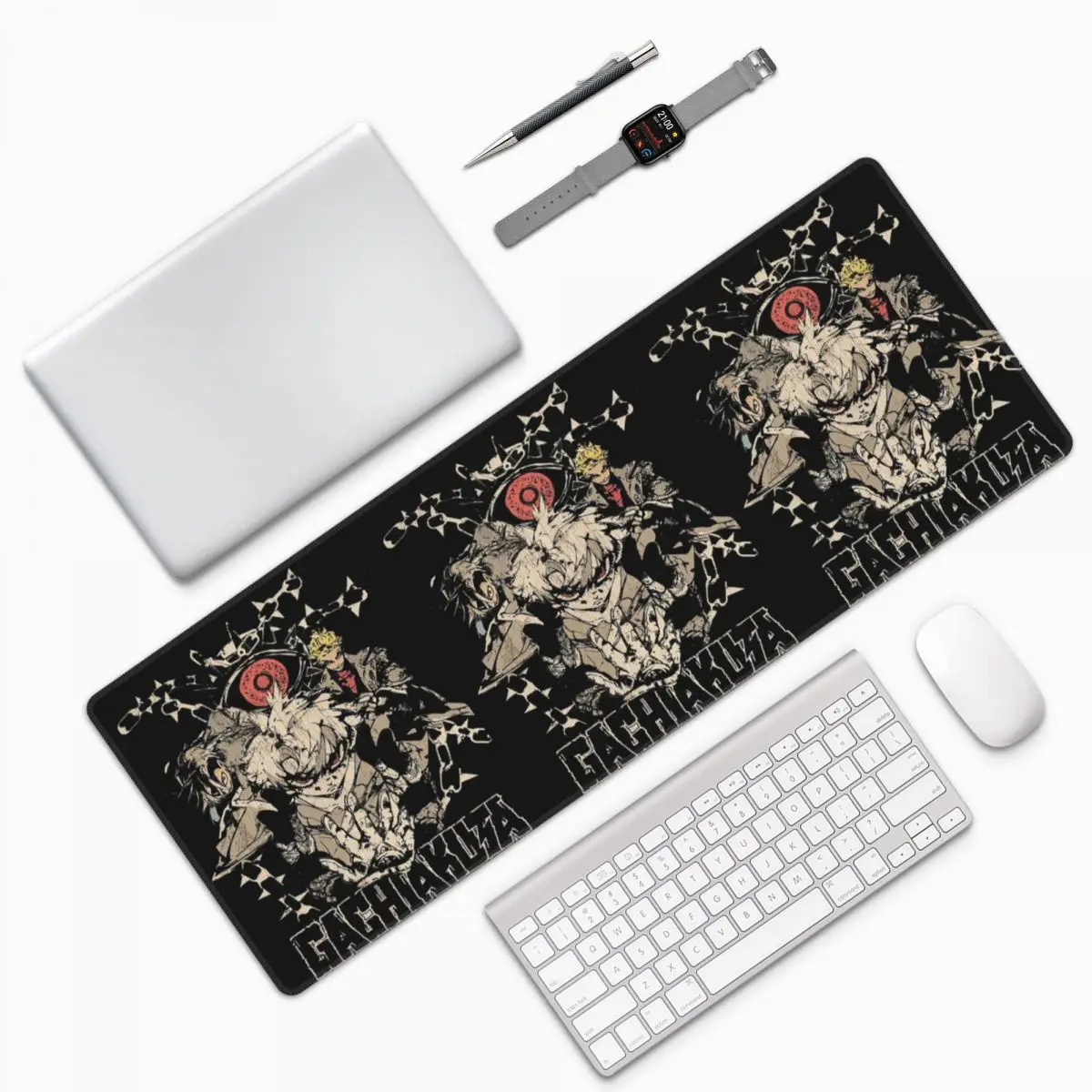 Riyo Reaper Gachiakuta Manga Anime Large Mouse Pad Computer Keyboard Mouse Mat Gamer PC Laptop Desk Mat Table Mats