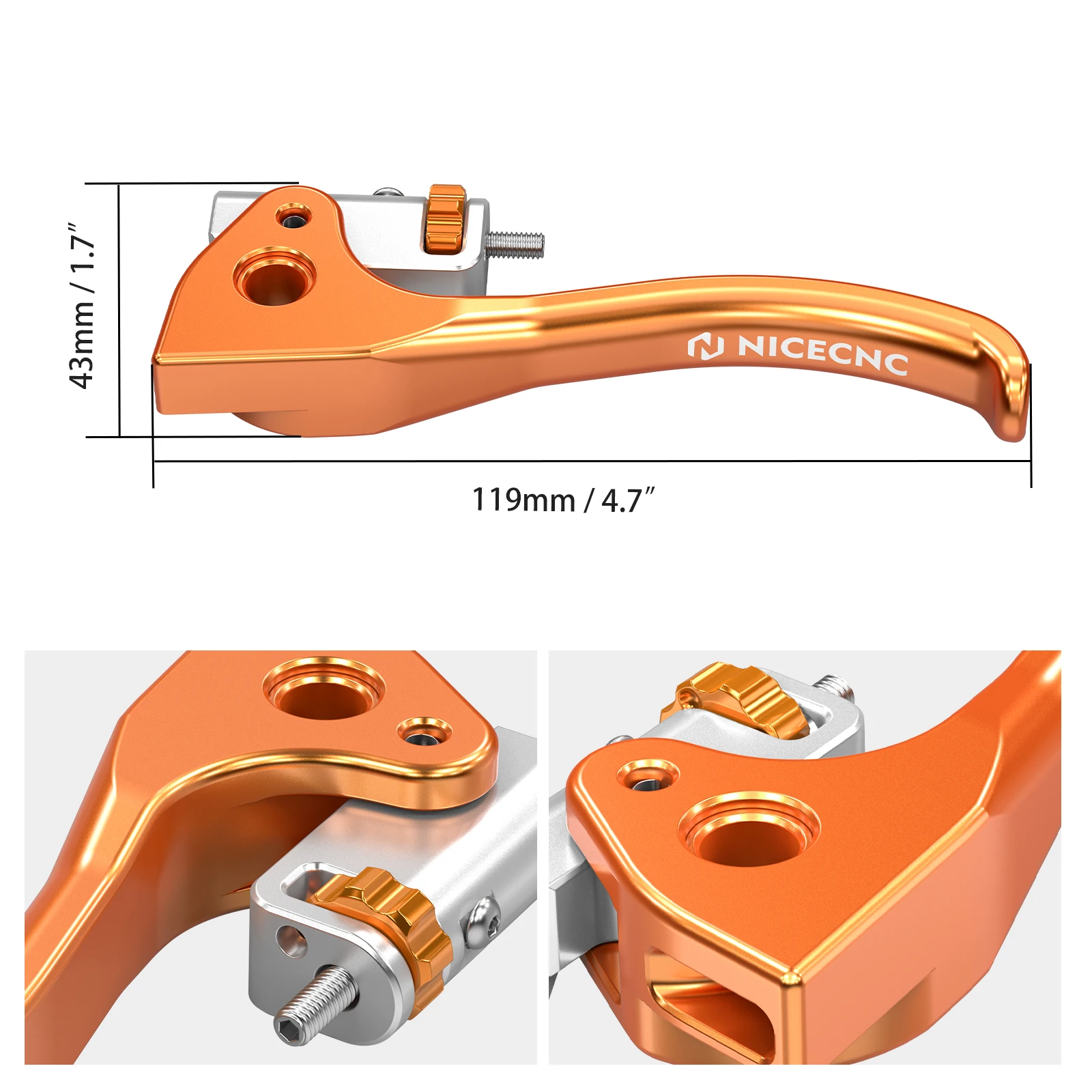 NICECNC لـ KTM EXC 300 2024-2025 EXC 250 EXCF 350 SX 125 SXF 450 XC XCF XCW رافعة القابض القابض لـ Husqvarna TE 300 FE450 2025