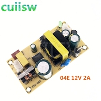 AC-DC 12V2A 24V1A Switching Power Supply Module Bare Circuit AC100-265V to DC12V 2A DC24V 1A Board for Replace/Repair