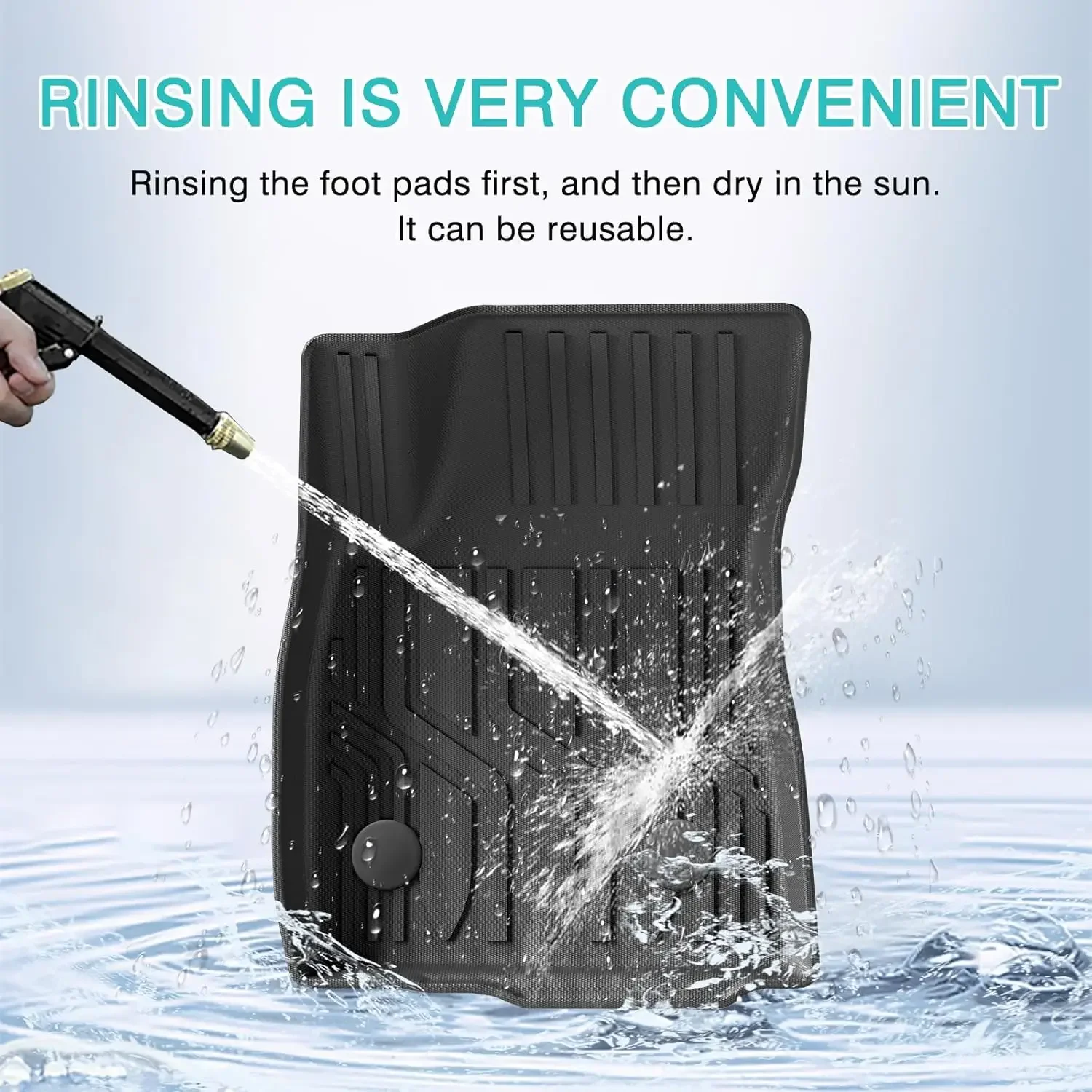 2024 2025 بويك إنكور GX جميع الأحوال الجوية TPE الحصير بطانية مقاومة للماء السجاد بطانات للحصير سيارة الصف الأول والثاني