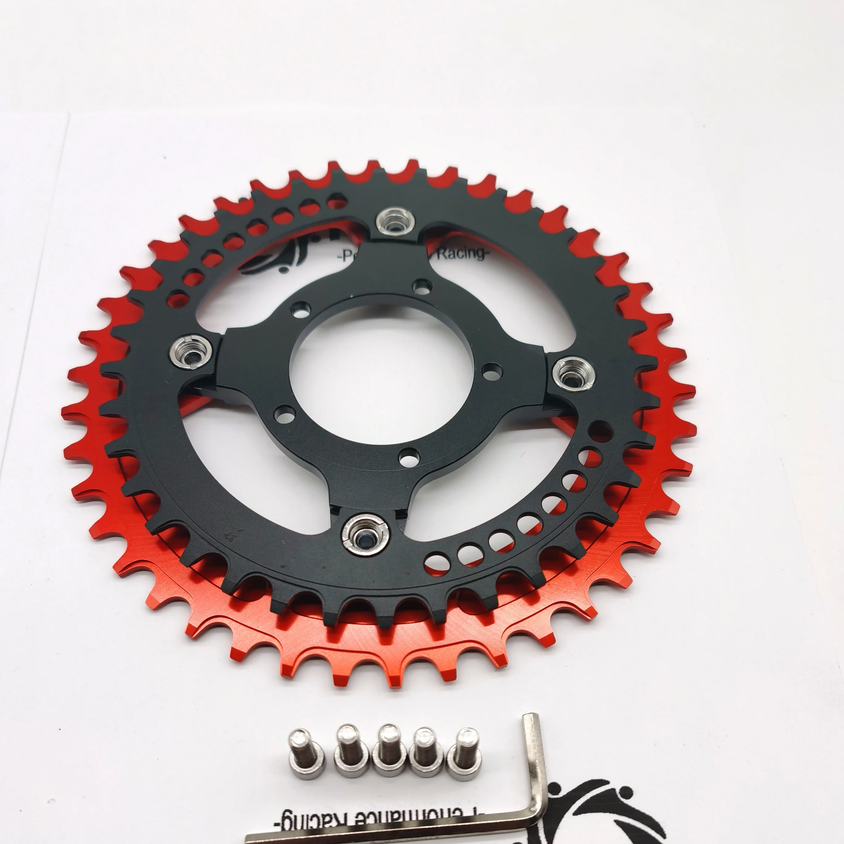 Chainring 36T - 42T Kit For Bafang BBS01 BBS02