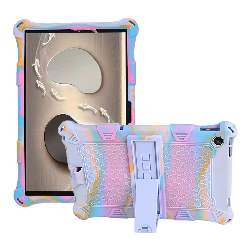 

Чехол для Lenovo Tab M10 Plus 3-го поколения 10,6 дюйма TB125FU 10,3"x606f, силиконовый чехол-подставка для Tab M10 HD 2-го/3-го поколения TB-X306X tb328fu