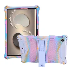 Pour Lenovo Tab M10 Plus 3rd Isabel 10.6 pouces TB125FU Case Silicone Stand Cover Pour Lenovo Tab M10 HD 2nd Isabel TB-X306X Tablette Funda