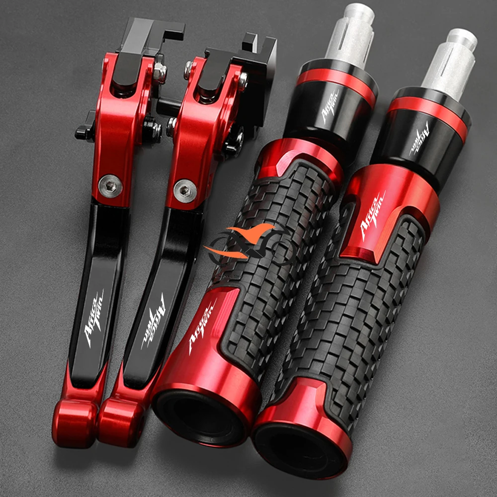 

Motorcycle Brake & Clutch Levers Handlebar grip For Honda XRV750 L-Y Africa Twin XRV 750 1990 1991 1992 1993-2003 2002 2001 2000