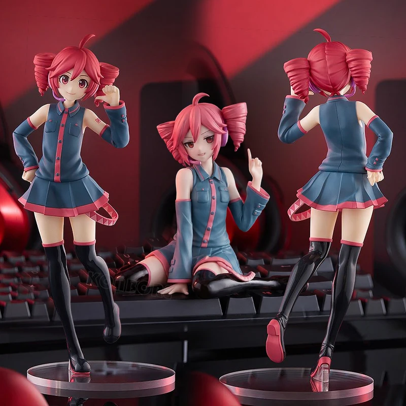 Figura de Anime POP UP PARADE Utau Kasane Teto de 18cm, Figura de Ação Teto Kasane Robo Synthesizer V AI, Modelo Colecionável, Brinquedo