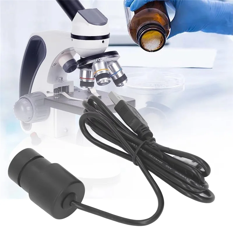 B23B Electronic Eyepiece For Microscope 200W Electronic Eyepiece USB Port Connects To Computer, No Driver Required