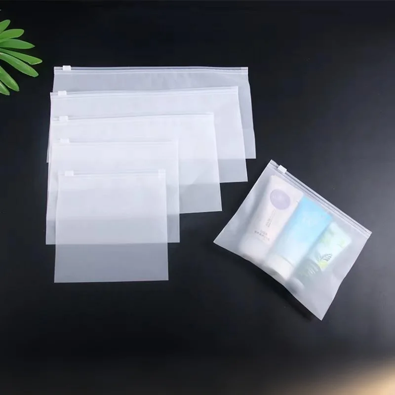 

20Pcs Frosted Zipper Packaging Bags,Rectangle Zip Bags,Resealable EVA Plastic Bags Ziplock Merchandise Bags With Slider Closure