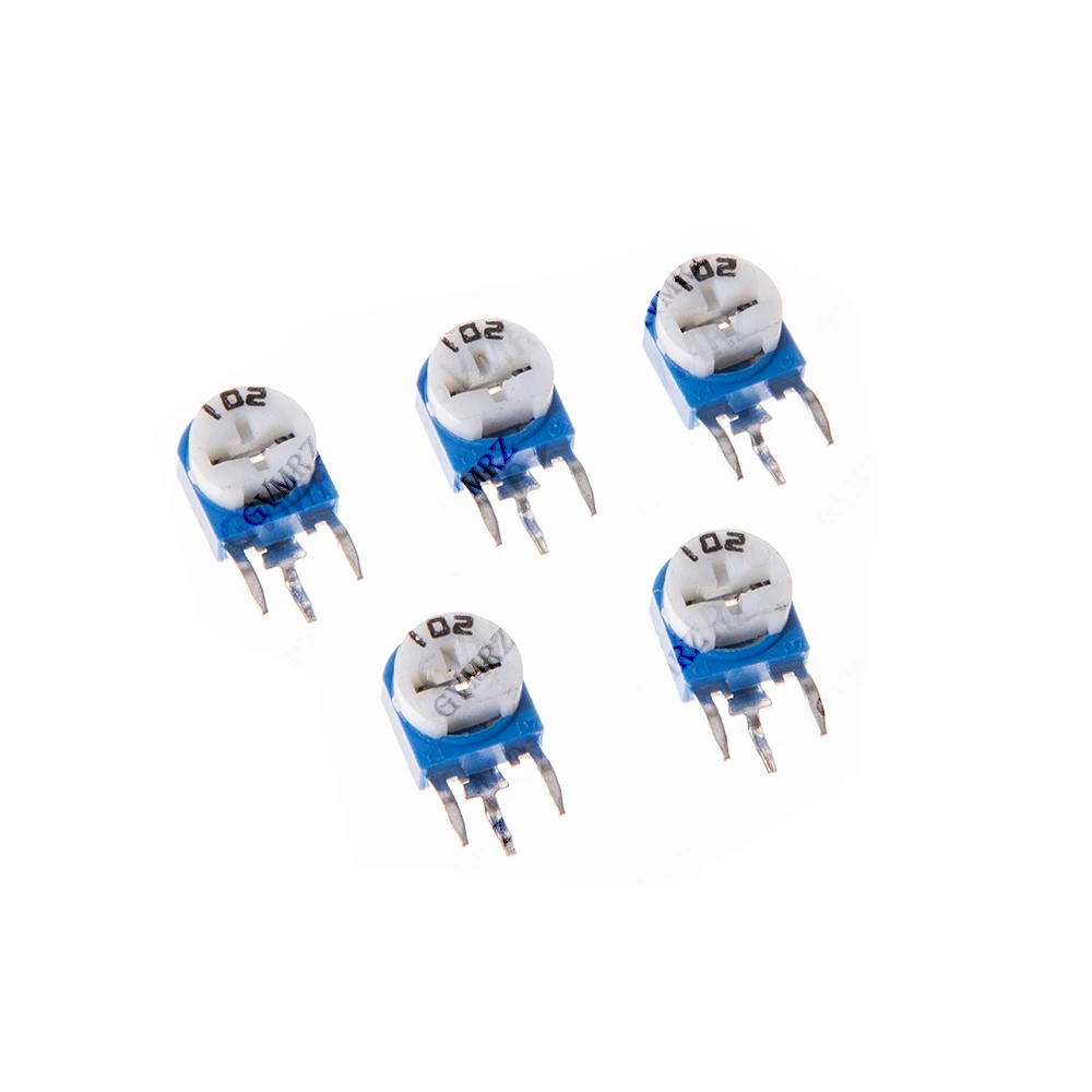 500PCS/20PCS/50PCS ,20K,200K RM063 RM065 Adjustable resistor Kit 100R Variable Resistors for Arduino, DIY Electronics 200R, 500R