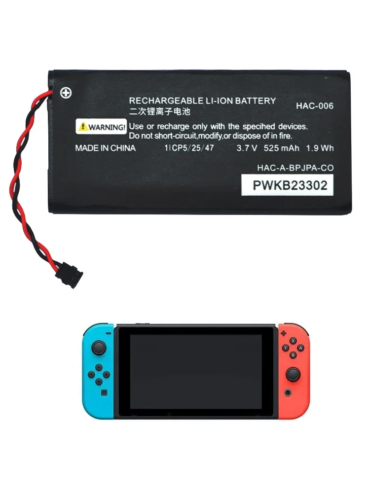 2 قطعة HAC-006 استبدال البطارية ل نينتندو سويتش NS Joy-Con تحكم HAC-015 HAC-016 HAC-A-JCL-C0 HAC-A-JCR-C0 بطاريات