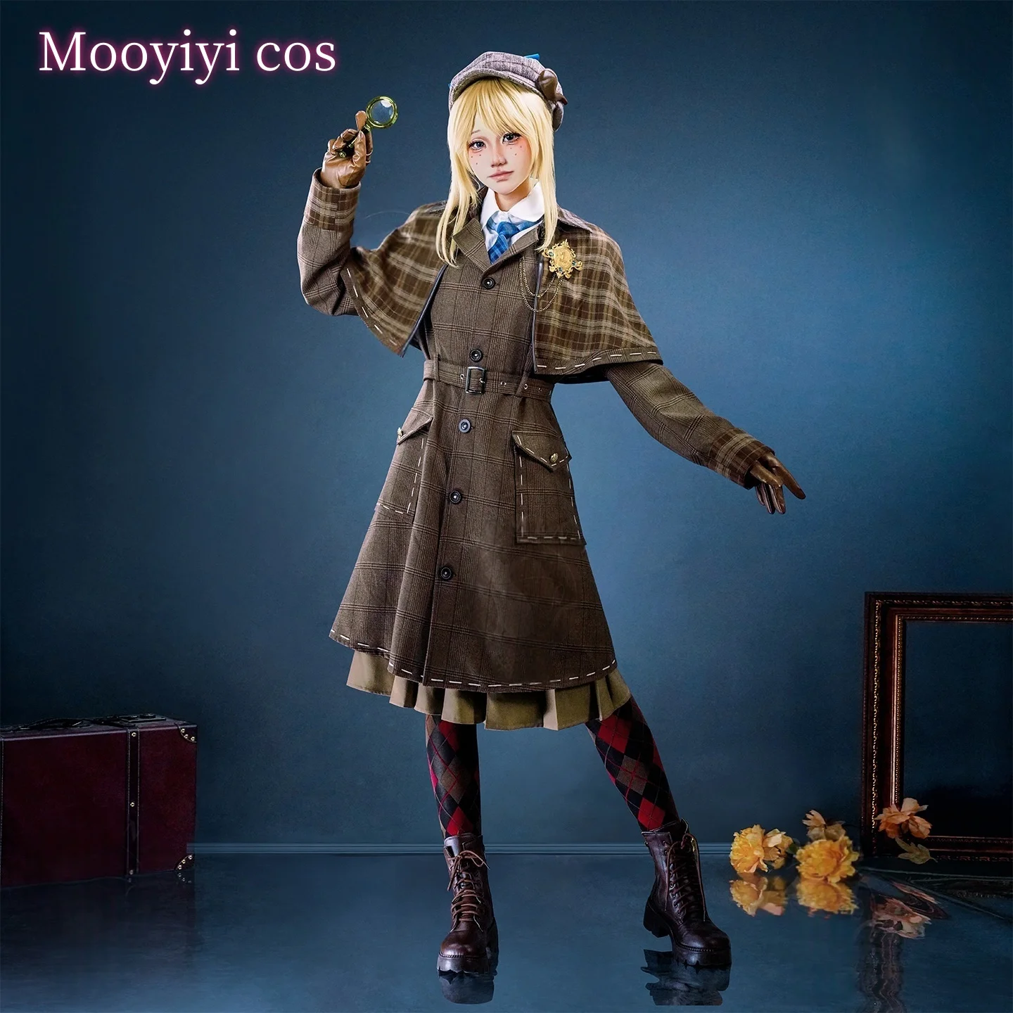 حديثا إيما وودز تأثيري حلي هالوين عيد الميلاد لعب الأدوار حفلة لعبة كوميدية الهوية الخامس بستاني المرأة فستان S-XXL #2