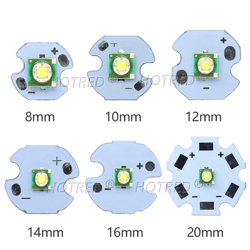 High Power Led 3W 5W 10W 18W 3535 Xpe 5050 XML2 XHP50 T6 3V 6V Koud Wit Bead Lamp Diy Voor Zaklamp Fiets Auto Vissen Torch