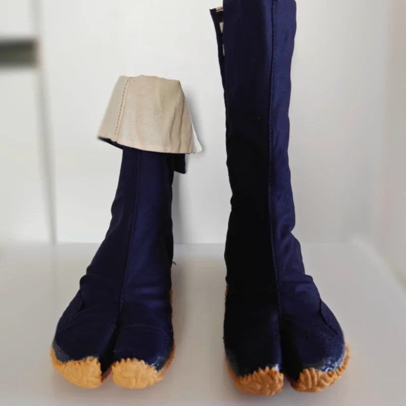 Authentic Japanese Style Canvas Shoes Running Samurai Split Toe Shoes Foot Bag