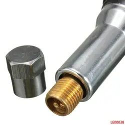 5PCs Tyre Valves Fits Standard 11mm Rim Hole Car Chrome Alloy Copper Tubeless TR414 Rubber Wheel Tyre Valve Dust Cap TPMS