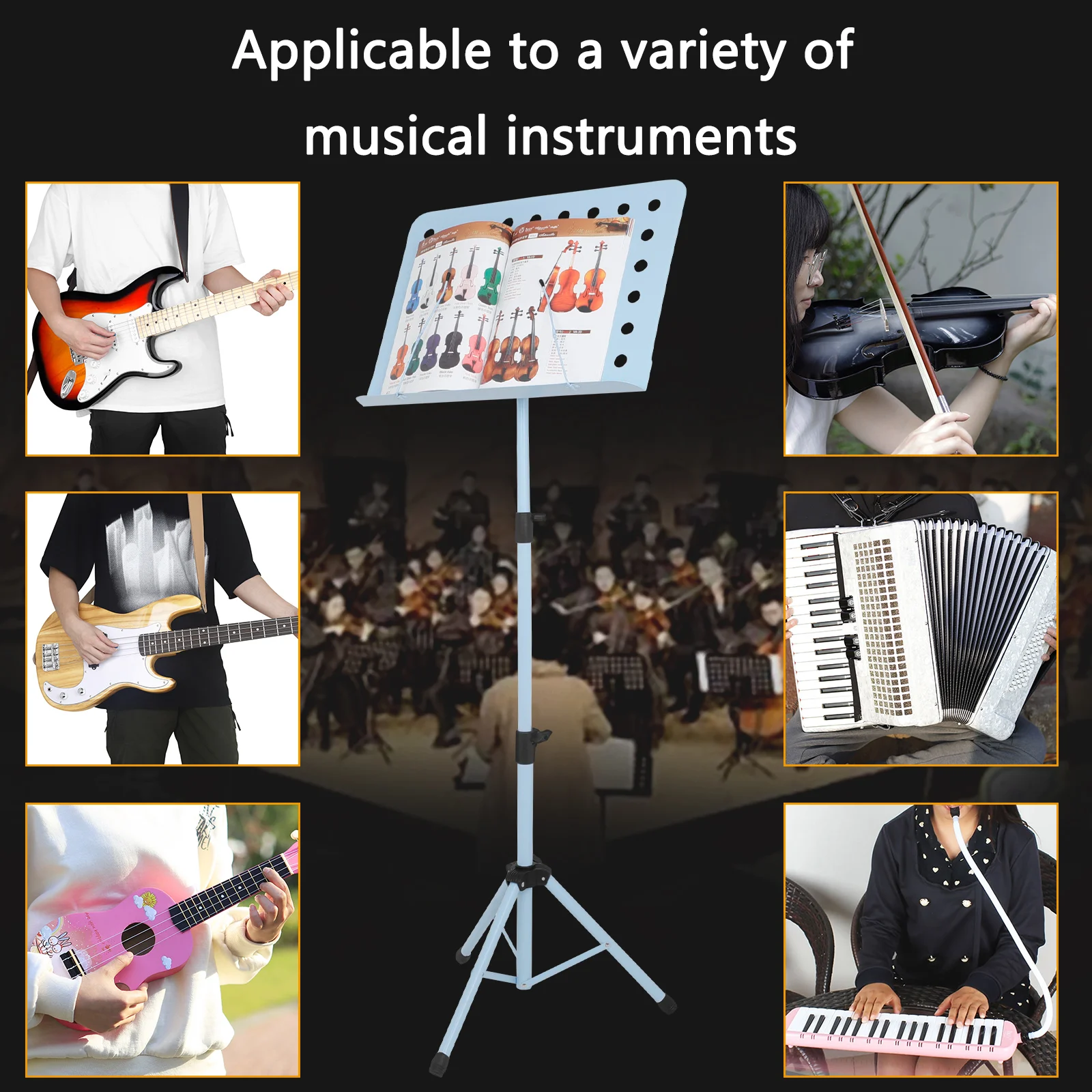 IRIN Stand Musik Lembaran Musi - Musical Instruments List ulasan dan harga