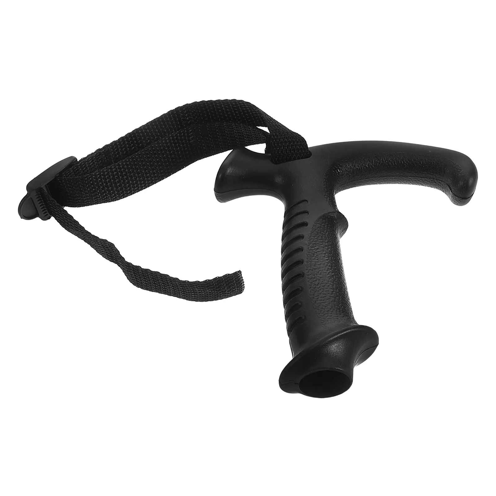 Ergonomic T-Handle Trekking Pole Grip Replacement for Hiking Stick Ski Pole Walking Cane Crutch Adjustable Wrist