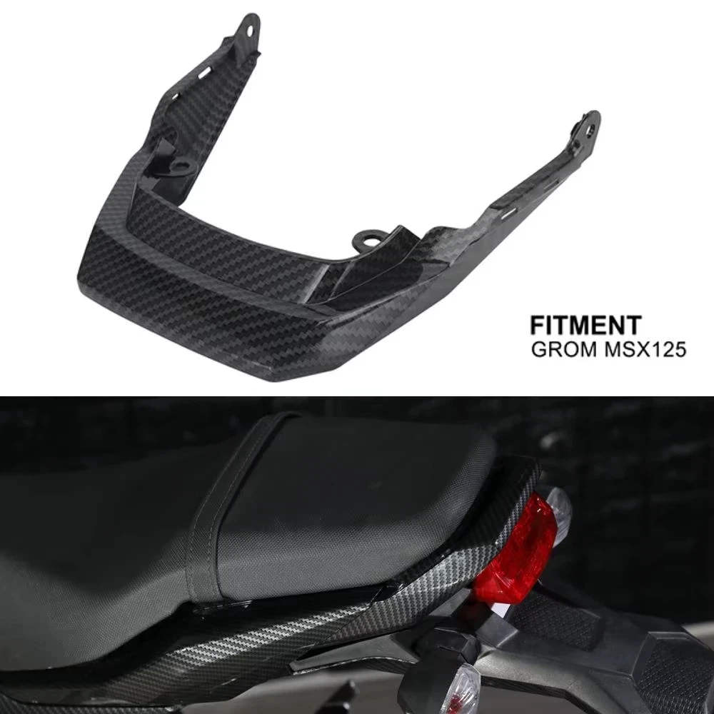 Hinten Licht Schutz Schwanz Abdeckung Carbon Faser Muster Kunststoff Für Honda Grom MSX 125 MSX125 Motor Bike Motorräder Zubehör