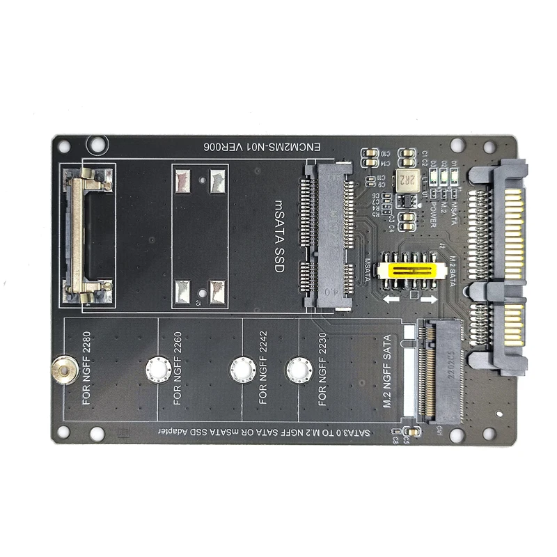 SSD Adapter M2 SSD MSATA Ke USB Adapter M.2 Ke USB MSATA SSD Ke USB3.0 Converter M.2 USB Riser M2 NGFF MSATA untuk Laptop Notebook