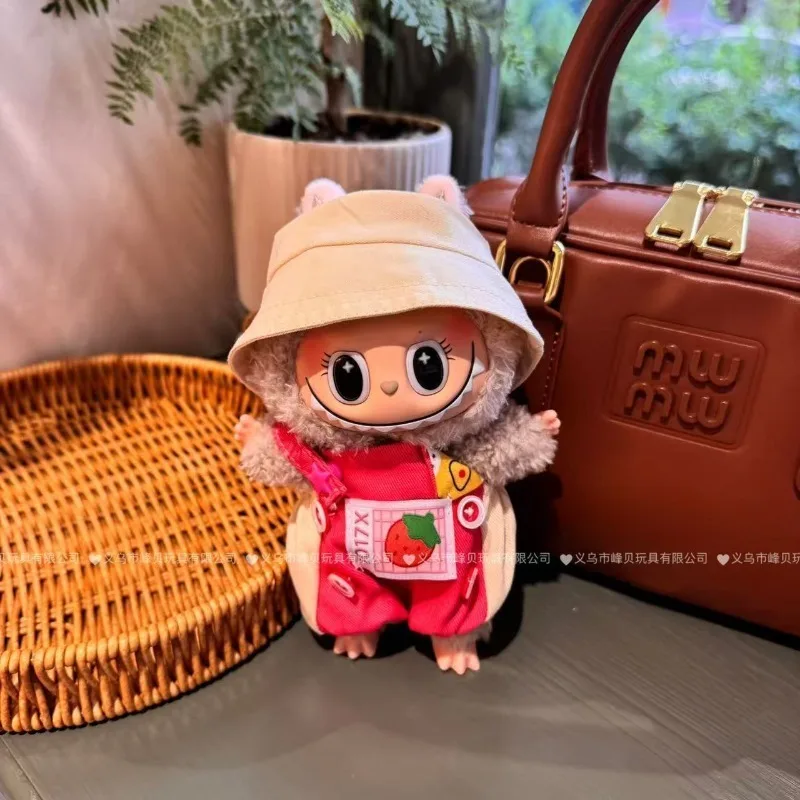 

[Clothes only] New Labu baby clothes, overalls, hat set, pendant abubu change baby clothes.