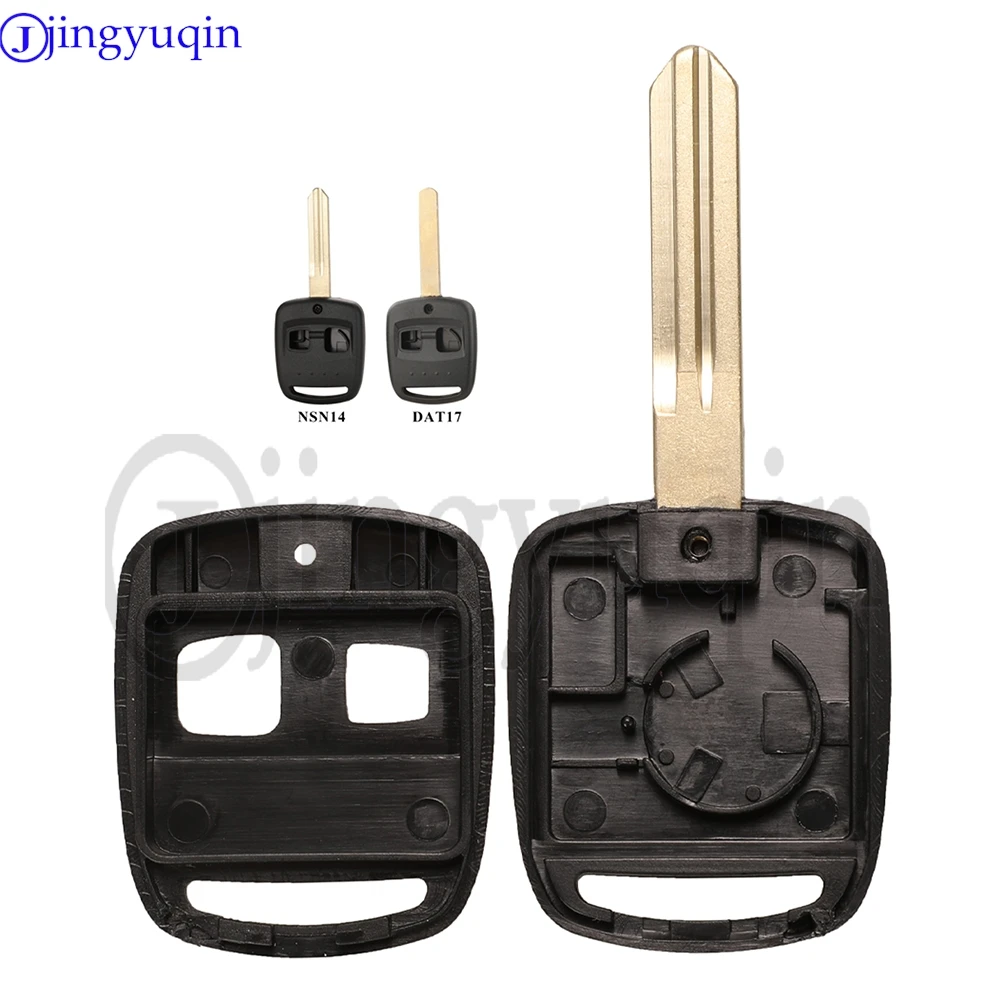 jingyuqin 2 Buttons For Subaru Forester Legacy Impreza Outback 2000 2001 2002 2003 Replacement Remote Car Key Shell Case Fob