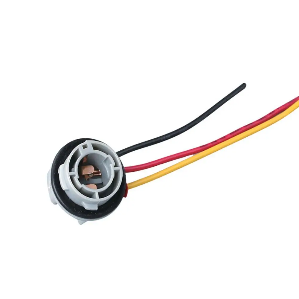 BAY15D Turn Signal Light Round Socket Car Accessories Headlight Lamp Holder Light Bulb Socket Light Bulb Holder Light Base
