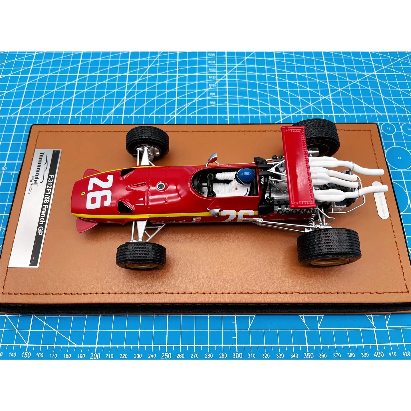 

Tecnomodel 1:18 F1 312F1-68 Ickx France 1968 Simulation Limited Edition Resin Metal Static Car Model Toy Gift