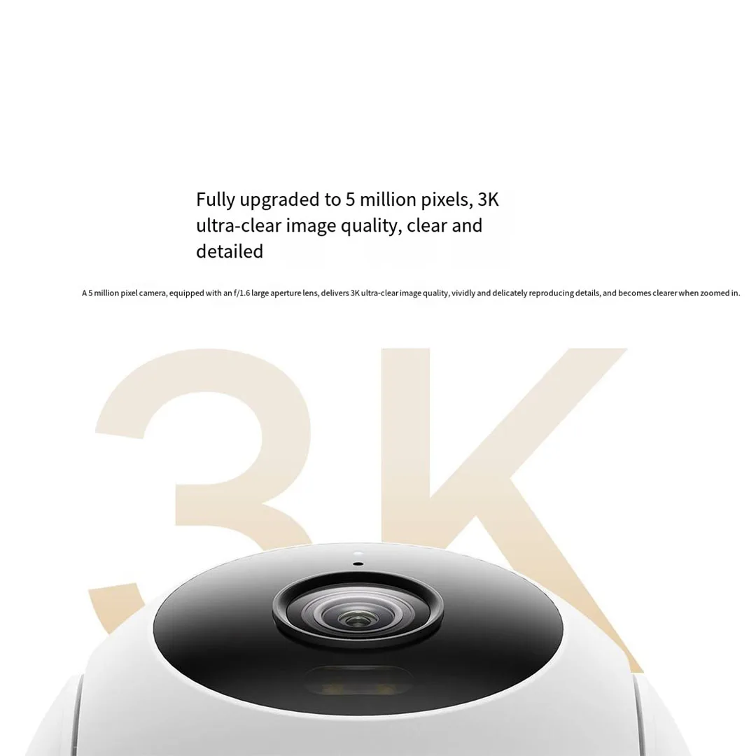 Xiaomi Mijia APP Outdoor Camera AW300 1296P Waterproof 2K Security Cam WiFi Full Color Night Vision Webcam Monitor Audible Alarm