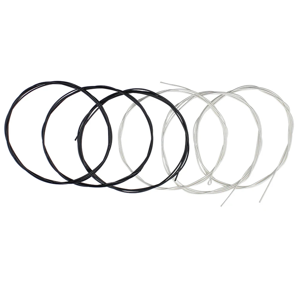 

6pcs Replacement Nylon Folk Durable Acoustic String Classic Guitar Strings Replacement Guitar Accessories Instrument Strings