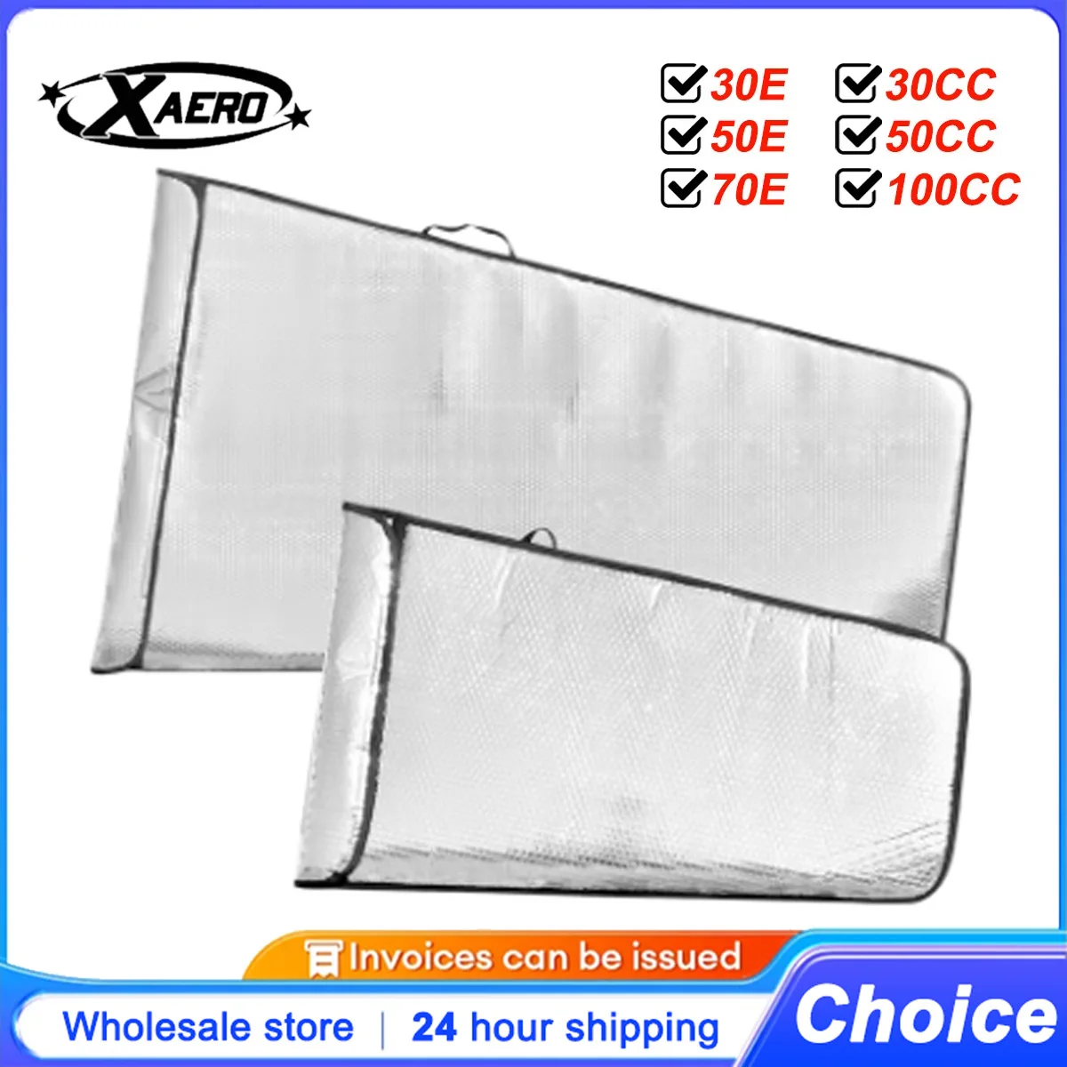 XAERO Bubble Protection Wing Bag for 2 Wings Tube for RC Fixed-Wing Airplane 30-50E 70E 30CC 50CC 100CC