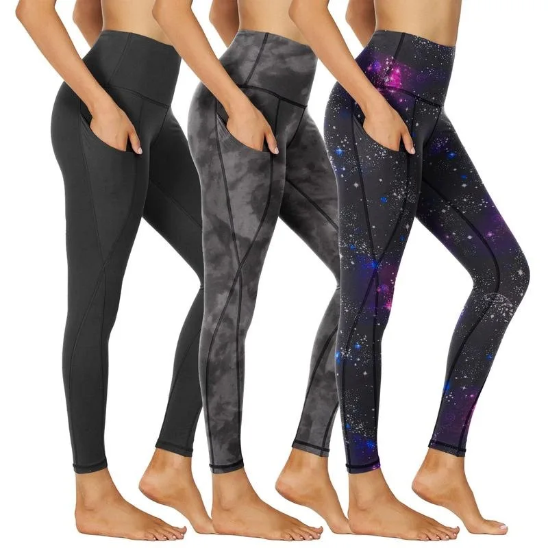 

High Waist Yoga Pants T 79089 Neutral Bottoms Pants for Women High Quality Comfortable Fit Spring Season Fashionable Trousers