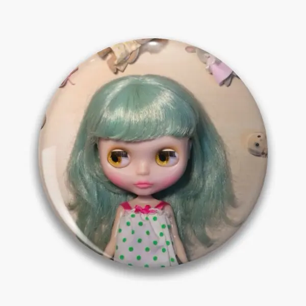 كاليكو كريتر بليث دمية لينة زر دبوس مجوهرات الأزياء عاشق بروش قبعة الإبداعية المعادن الملابس النساء طوق شارة ديكور #1