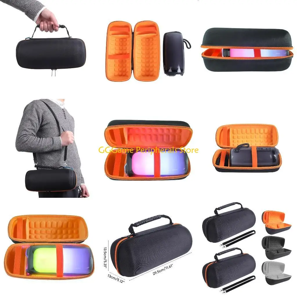 

U55B EVA Hard Carrying Outdoor Travel Case for pulse5 Speaker Holder Shoulder Strap